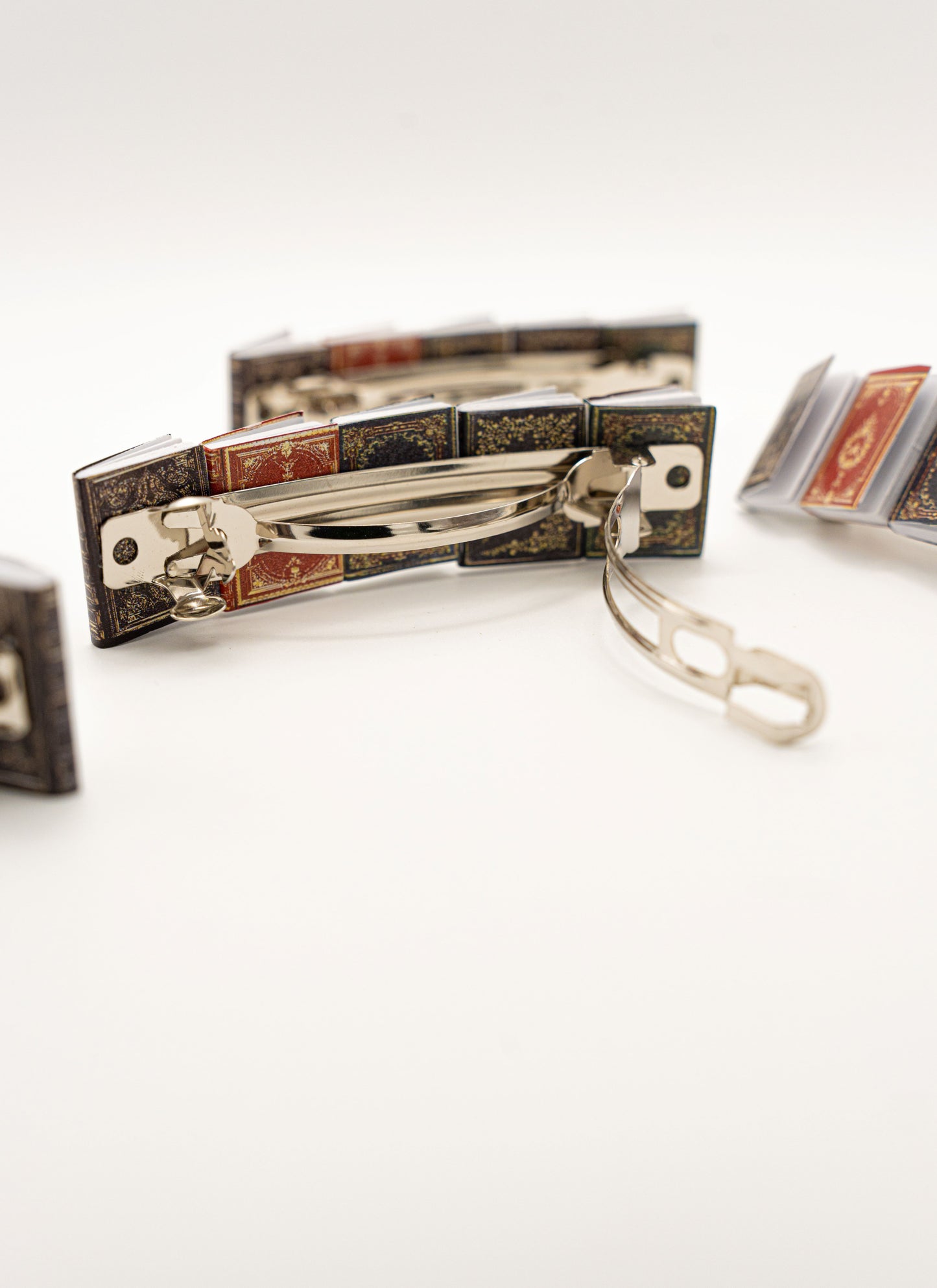Miniature Book Hair Clip Barrette | Bookish Gift for Book Lovers, Librarians, Teachers, Bibliophiles, and Readers