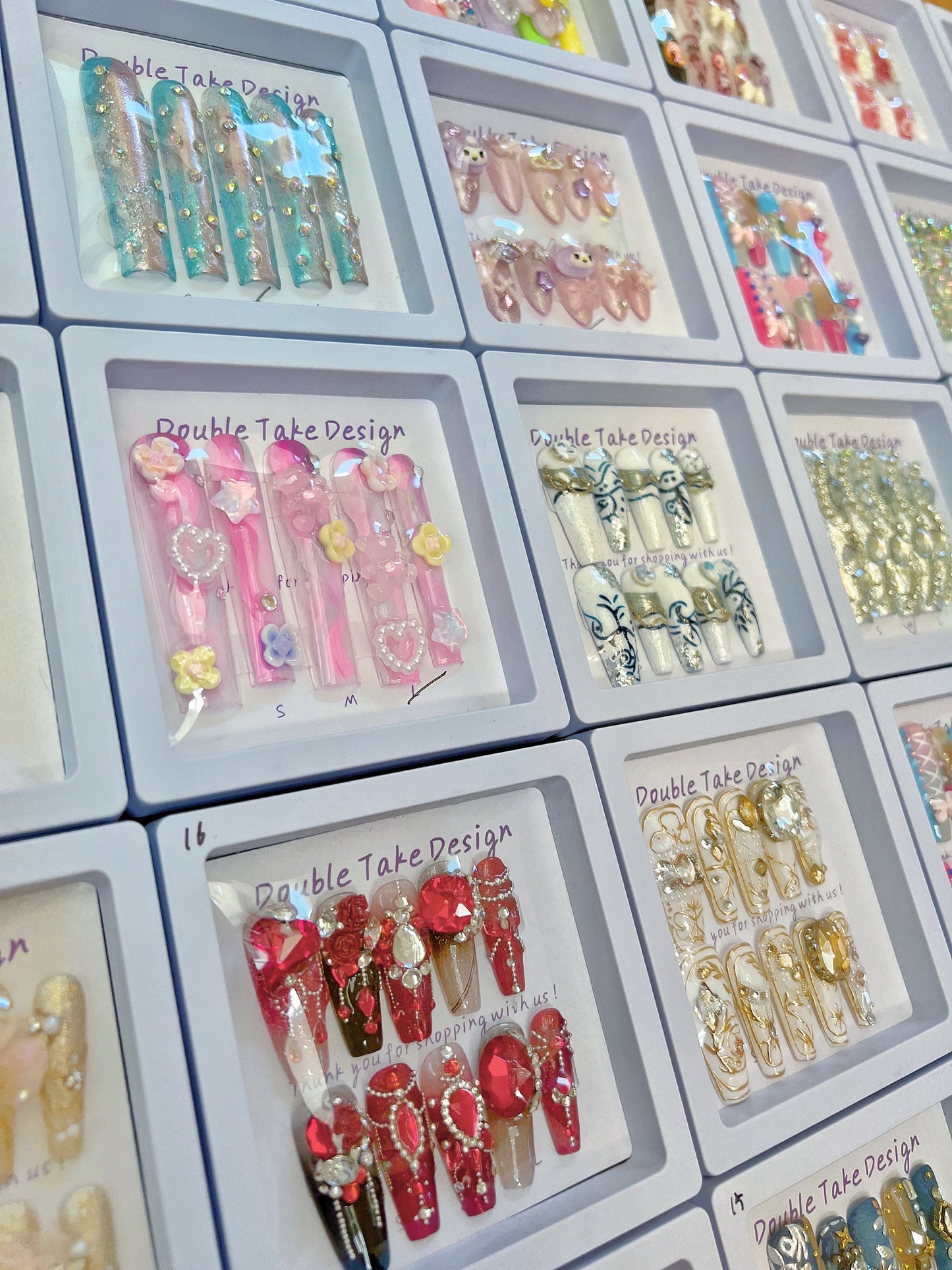 2 Sets Mystery Box Randomly Picked Nails Surprise Box|Press on Nail|Acrylic Nails|False Nails|Acrylic Press on Nails|Acrylic & Press on Nail