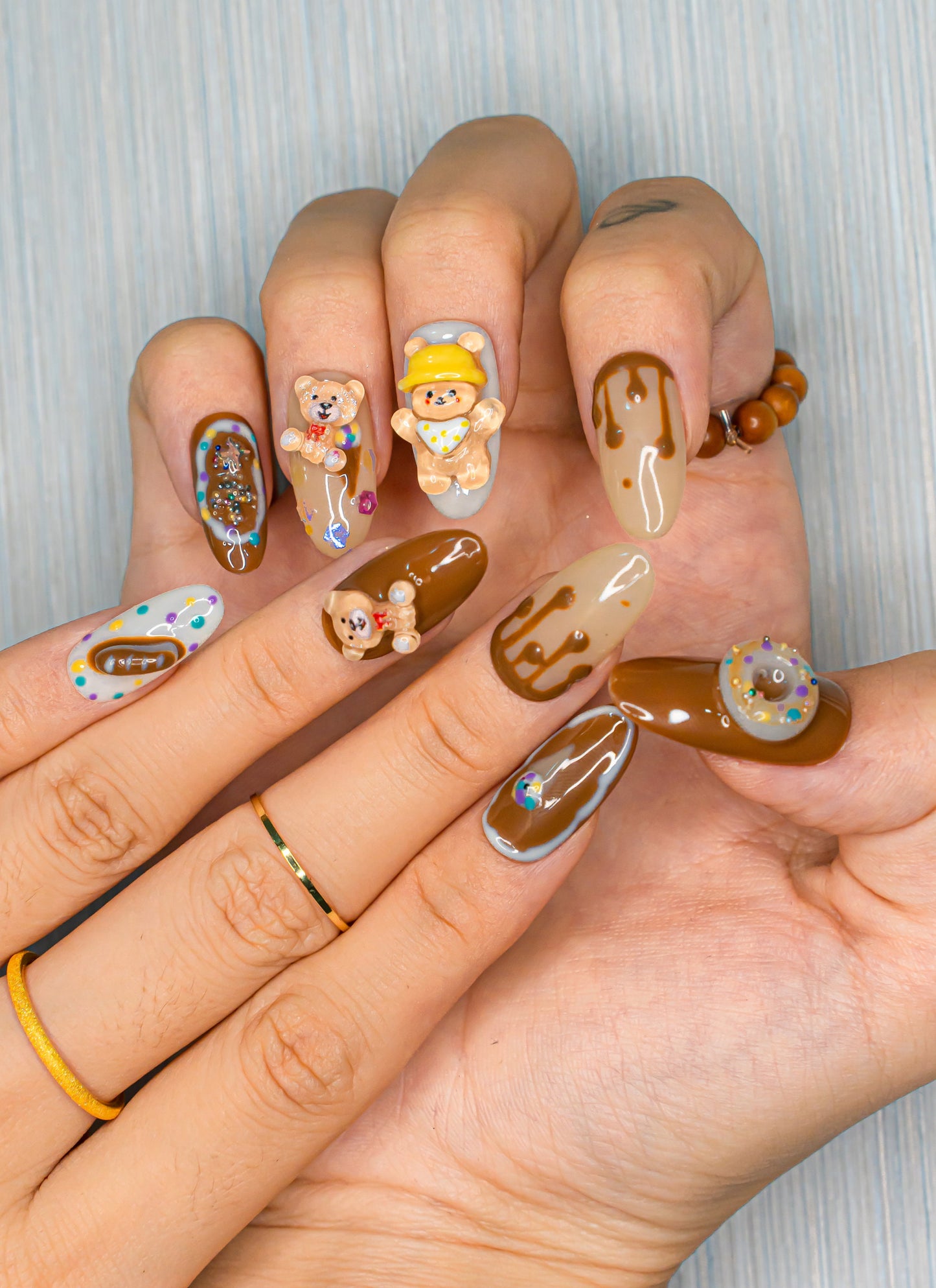 Fall Nail|Cute Nails|3D Nails|Character Nails|Almond Nails|Nail Designs|Free Style|False Nails|Elegant Nails|Trendy Nails|Classy Nails