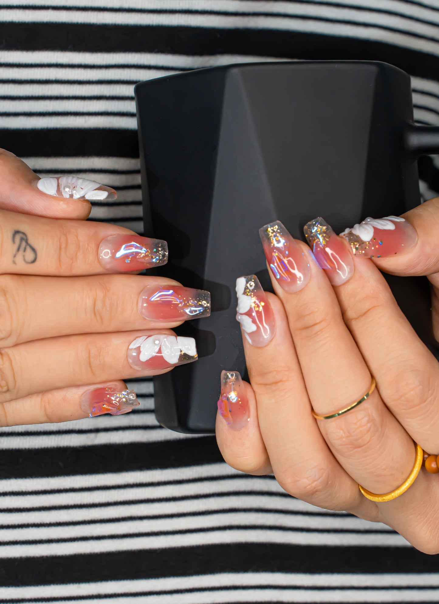 Fall Nails|Flower Nails|Short Coffin Nails|Glitter Nails|Cute Nails|Nail Designs|Ombre Nails|False Nails|Elegant Nails|Trendy Nails