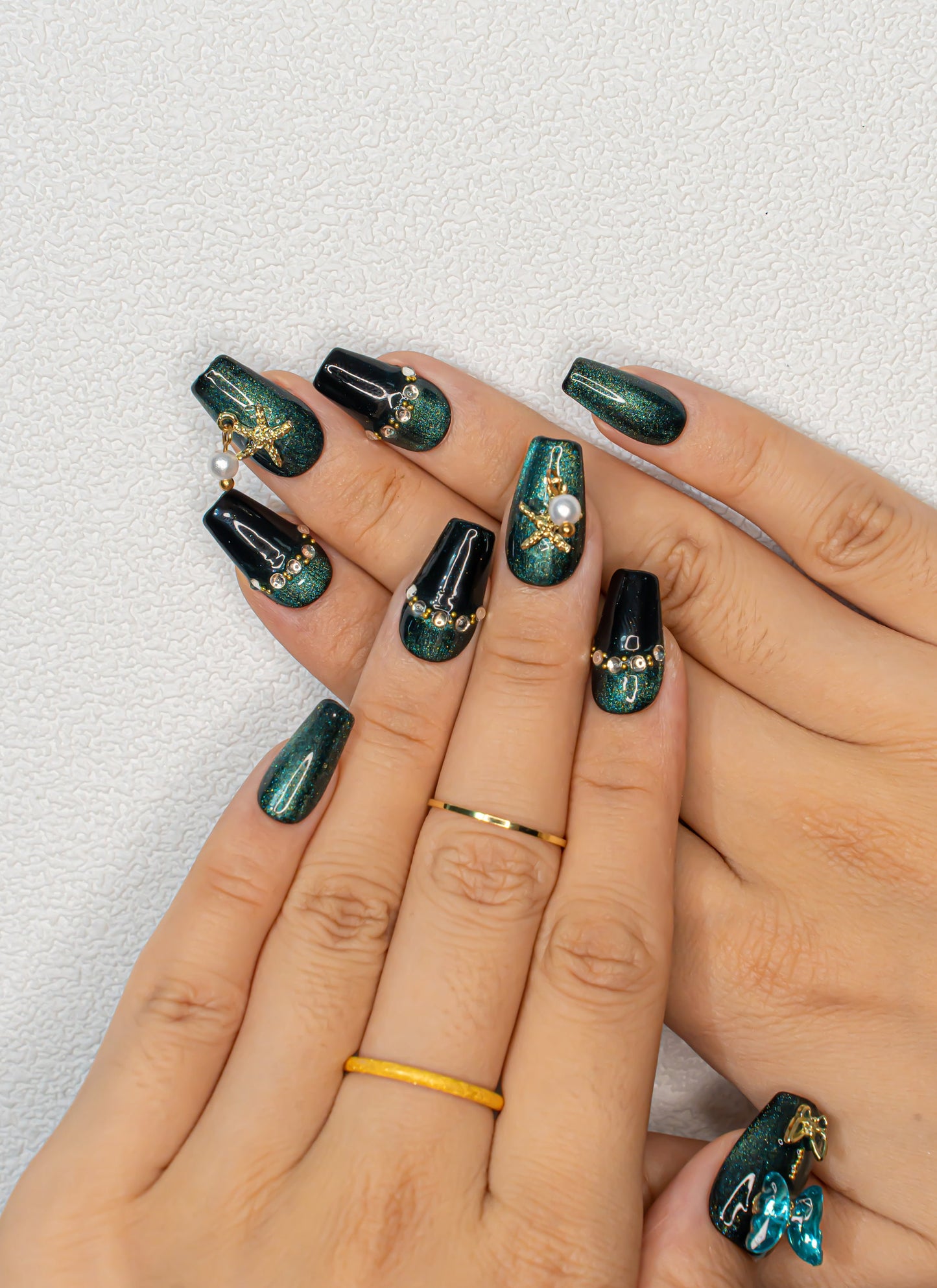 Summer Nail|Cute Nail|Ocean Nails|Beach Nails|Glitter Nails|Crystal Nails|Nail Designs|False Nail|Elegant Nails|Classy Nail|Trendy Nail|