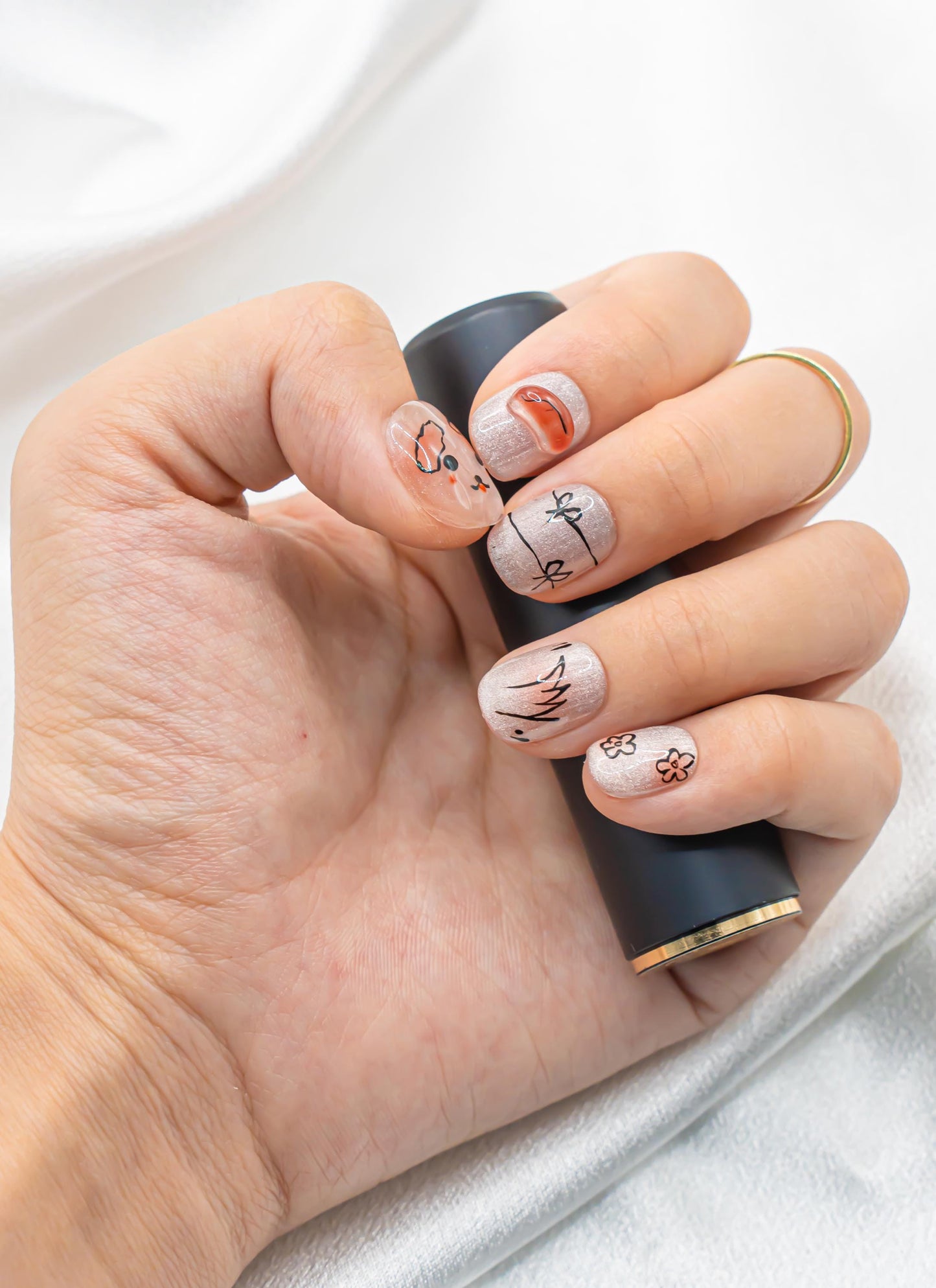Cute Nails|Cat Nails|Emo Nails|Cat Eye Nails|Short Square Nails|Nails|Press On Nails|Gel Nails|Fake Nails|False Nails|Back to School
