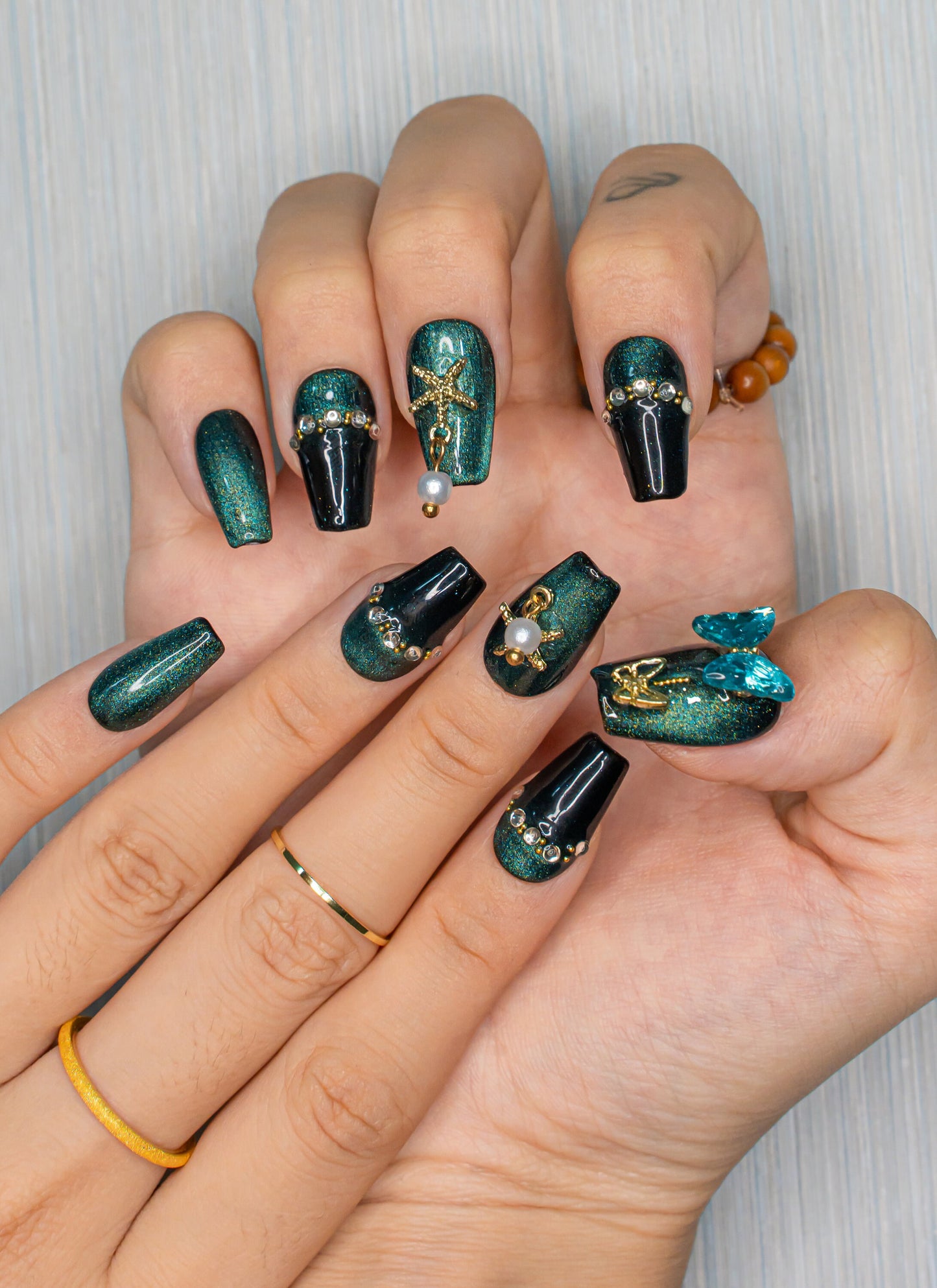 Summer Nail|Cute Nail|Ocean Nails|Beach Nails|Glitter Nails|Crystal Nails|Nail Designs|False Nail|Elegant Nails|Classy Nail|Trendy Nail|