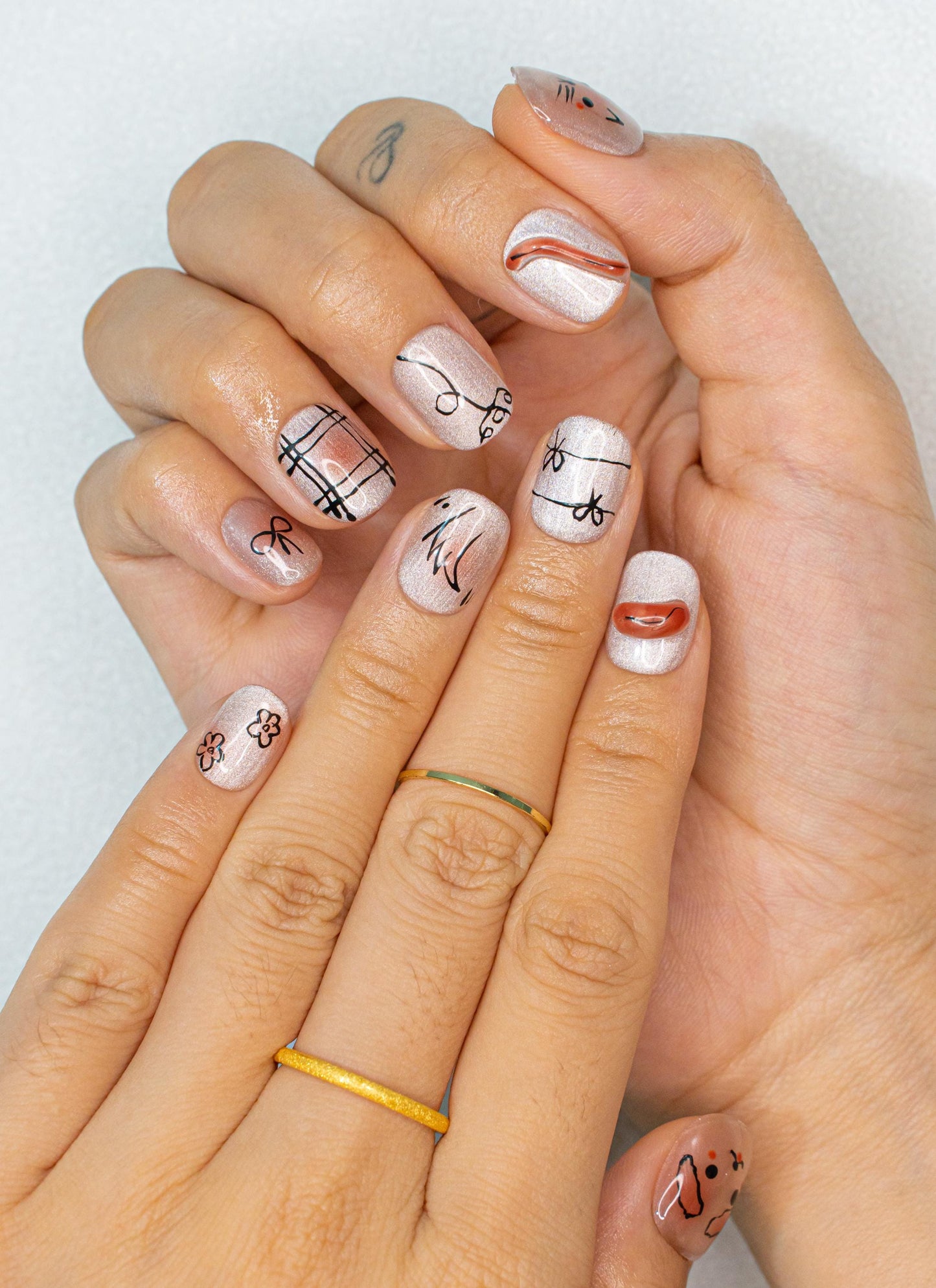 Cute Nails|Cat Nails|Emo Nails|Cat Eye Nails|Short Square Nails|Nails|Press On Nails|Gel Nails|Fake Nails|False Nails|Back to School