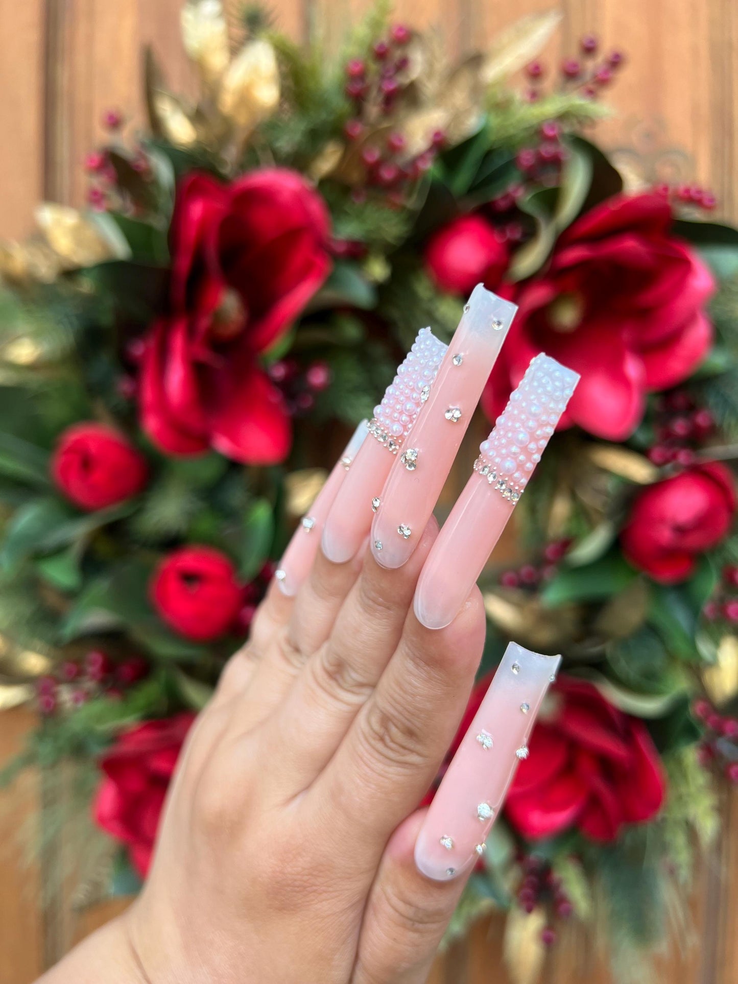Ombre Nails|Long Nails|Pink Nails|Cute Nail|Nail Designs|False Nails|Elegant Nails|Summer Nail|Nail Art|Trendy Nails